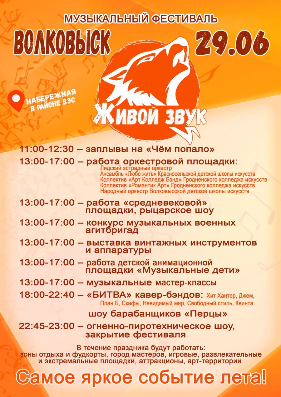 Музыкальный фестиваль (29.06.2024)