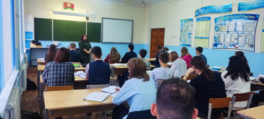 Встреча с врачом-наркологом Апанович Ольгой Викторовной «Жизнь прекрасна, не рискуй напрасно» 